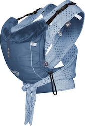 Snoozebaby Klassischer Tragesack Kiss & Carry Indigo Blue mit Maximalgewicht 11kg