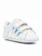 Adidas Βρεφικά Sneakers Αγκαλιάς Λευκά Superstar