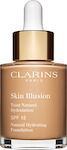 Clarins Skin Illusion Natural Hydrating Foundation Spf15 110 Honey 30ml