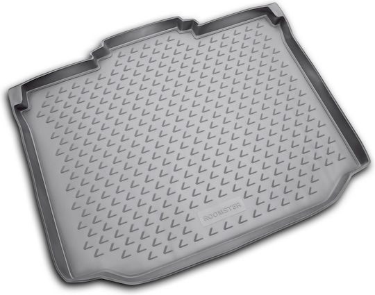Novline Trunk Mat Tray Type for Skoda Roomster Black