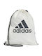 Adidas Sport Gym Sack Τσάντα Πλάτης Γυμναστηρίου Λευκή