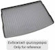 Novline Trunk Mat Tray Type for Skoda Rapid 2013+ Black