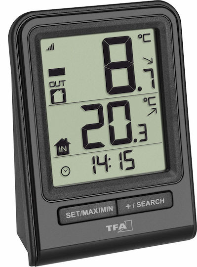 TFA Indoor - Outdoor Thermometer Tabletop