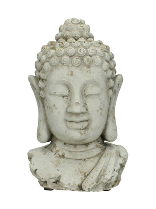 Zaros Dekorativer Buddha Aus Beton 16.5x14x26cm 1Stück