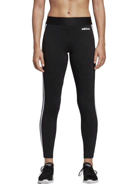 Essentials 3 Stripes Instruire Colanti de femei Lung Colanti Negru