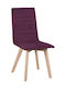 Loca Stühle Speisesaal Lila 1Stück 44x58x44cm