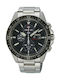 Seiko Prospex Uhr Chronograph Solar mit Silber