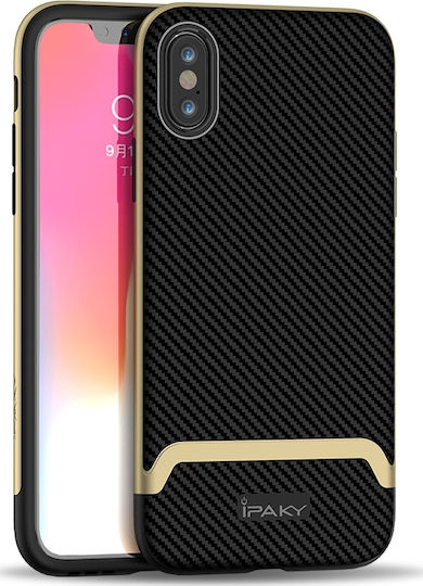 iPaky Bumblebee Neo Hybrid Back Cover Plastic Gold (iPhone XS Max)