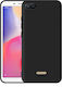 Forever Back Cover Σιλικόνης Μαύρο (Redmi 6a)