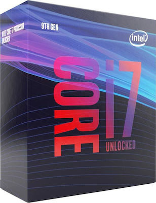 Intel Core i7-9700KF 3.6GHz Επεξεργαστής 8 Πυρήνων για Socket 1151 rev 2 σε Κουτί