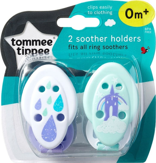 Tommee Tippee Tommee Tippee Schnullerzubehör Mehrfarbig Stoffbänder aus Stoff 2 Stück
