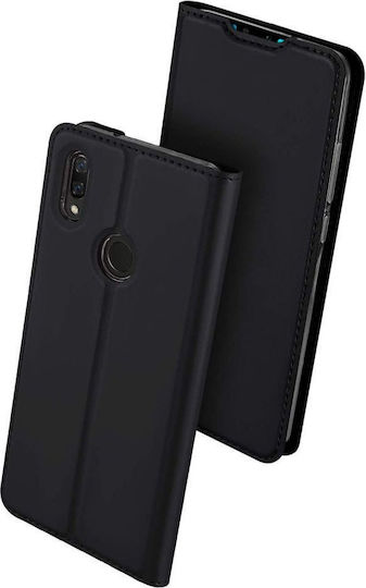 Dux Ducis Skin Pro Book Synthetic Leather Black (Huawei P Smart 2019)