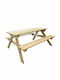 Маса Пикник Стабилна 150x135x71.5бр