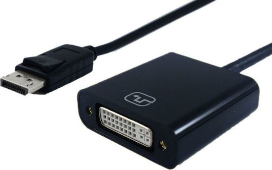 Secomp Μετατροπέας DisplayPort male σε DVI-I female 1τμχ S3202-10