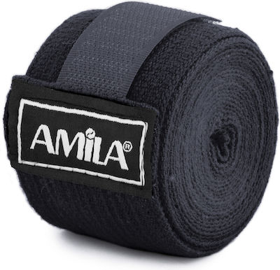 Amila Martial Arts Hand Wrap 3m Black 32041