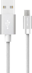 Jellico GS-10 Braided USB 2.0 σε micro USB 1m