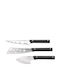Gefu Knife Set from Stainless Steel 3pcs