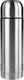 Emsa Flask Safe Loc Closure Glass Thermos Stainless Steel 700ml Silver with Cap-Cup