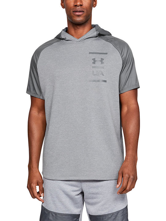 Under armour sportstyle sales short sleeve hoodie