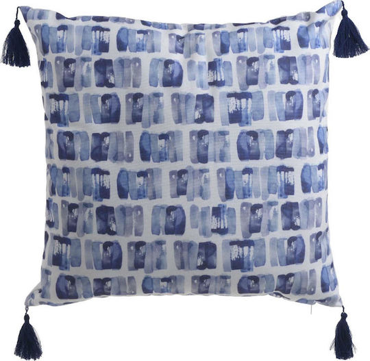Inart Inart Zierkissen Blau 4Stück 40x40cm