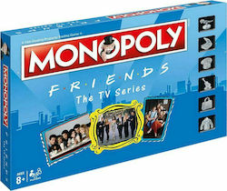 Winning Moves Επιτραπέζιο Παιχνίδι Monopoly Friends για 2-6 Παίκτες 8+ Ετών