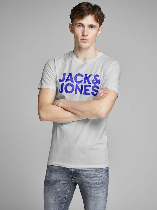 T-shirt White/Blue