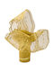 Zaros Christmas Ribbon Gold 500x10cm 1pc