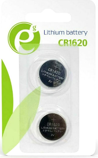 Energenie Batterien Lithium für Uhren CR1620 3V 2Stück