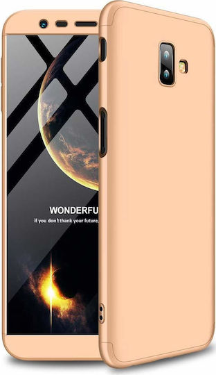 360 Full Cover Plastic Auriu (Galaxy J6+)