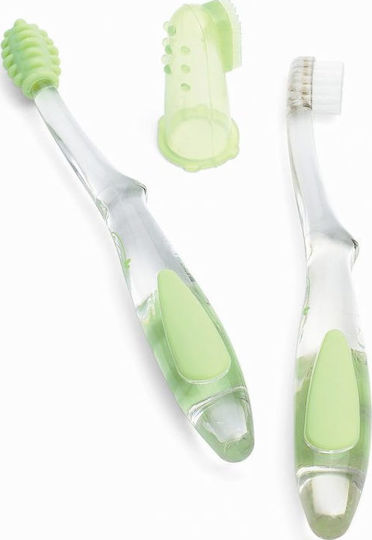 Summer Infant Комплект Бебешки Четки За Зъби Пръстен За 0м+ 3 Бройки Зелен