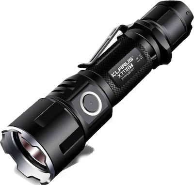 Klarus Rechargeable Flashlight LED Waterproof IPX8 with Maximum Brightness 2000lm