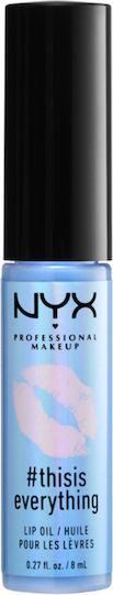 NYX Professional Makeup ThisIsEverything Lip Oil 02 Sheer Sky Blue 8ml
