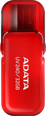 Adata DashDrive UV240 32GB USB 2.0 Stick Red