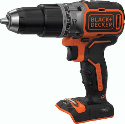 Black & Decker -XJ Ударен Двигател за бормашина Батерия Безчетков 18V Соло