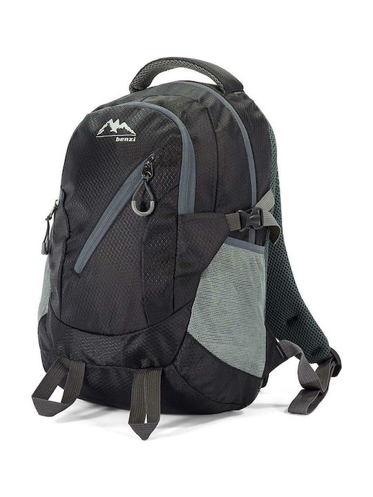 Benzi Men's Fabric Backpack Black 22lt