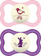 Mam Orthodontic Silicone Pacifiers for 16+ mont...