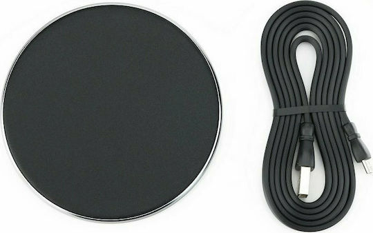 Remax Încărcător Wireless (Qi Pad) 5W Negruς (RP-W10)