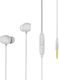 Remax RM-550 In-ear Handsfree Headphones with Connector 3.5mm White