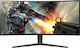 LG UltraGear 34GK950G-B Ultrawide IPS Curved Gaming Monitor 34" QHD 3440x1440 με Χρόνο Απόκρισης 5ms GTG