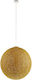 GloboStar Loft Pendant Light Gold Ball with Socket E27 60x60cm