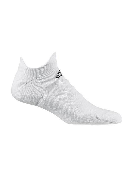 Adidas Alphaskin Climacool Κάλτσες για Τέννις Λευκές 1 Ζεύγος