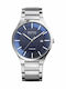 Bering Time Solar Men's Watch 39mm Solar with Silver Stainless Steel Bracelet