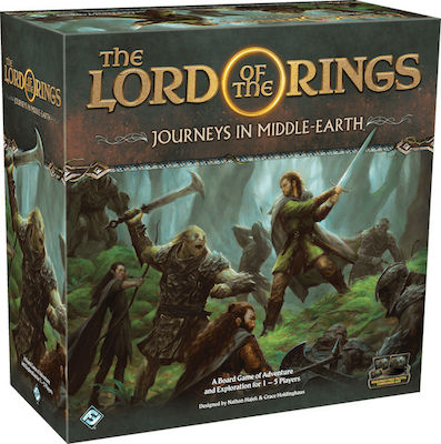 Fantasy Flight Board Game The Lord of the Rings: Journeys in Middle-Earth for 1-5 Players 14+ Years (EN)