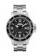 Timex Expedition Ανδρικό Ρολόι 43mm Μπαταρίας με Ασημί Μεταλλικό Μπρασελέ