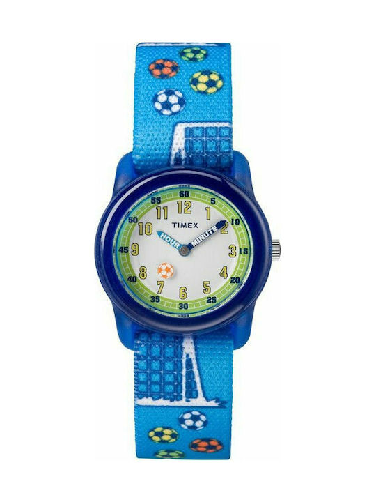 Timex Style Kinder Analoguhr mit Stoffarmband