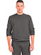 Bodymove 82-3103 Herren Sweatshirt mit Kapuze und Taschen Gray