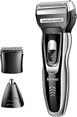 Kemei 3in1 Shaver KM-5558 Rechargeable / Corded Face Electric Shaver
