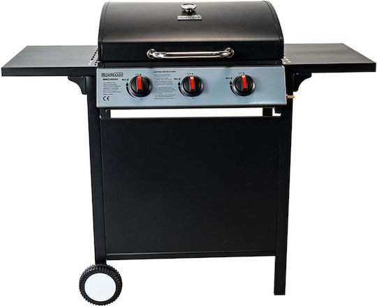 Bormann Elite BBQ3000 Газово Барбекю Чугунена Решетка 60брx45брсм. с 3 бр 10.8кВт