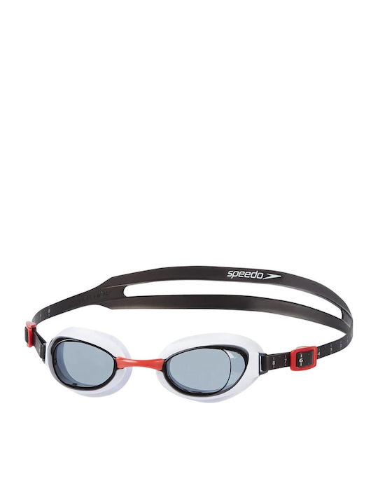 Speedo Aquapure Γυαλιά Κολύμβησης Ενηλίκων με Αντιθαμβωτικούς Φακούς Λευκά