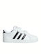 Adidas Παιδικά Sneakers Baseline Cmf Inf με Σκρατς Cloud White / Core Black